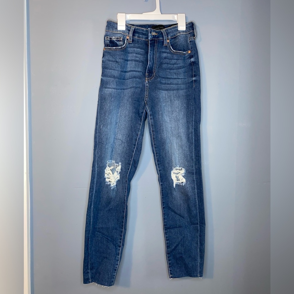 Kendall + Kylie Dark Wash Ripped Jeans | Women’s Size 5/27